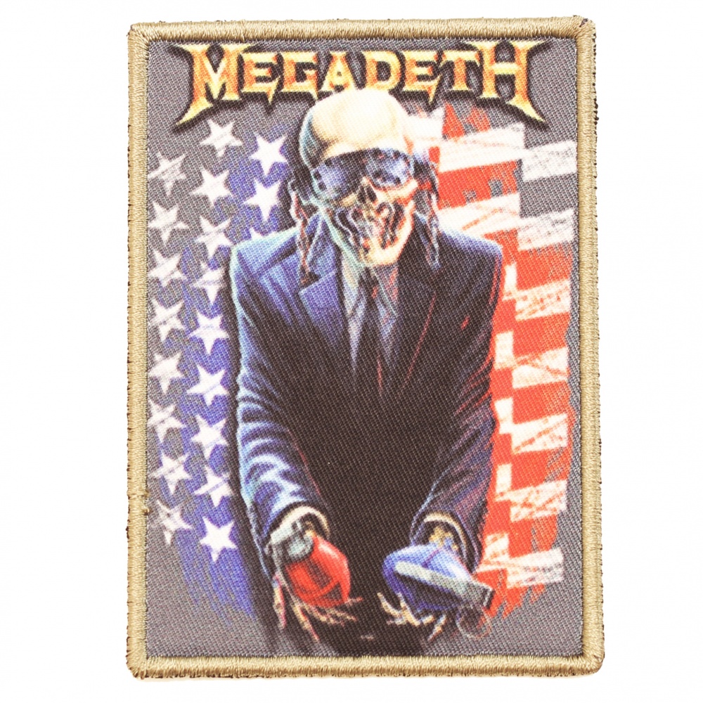 Megadeth Grenade USA Patch