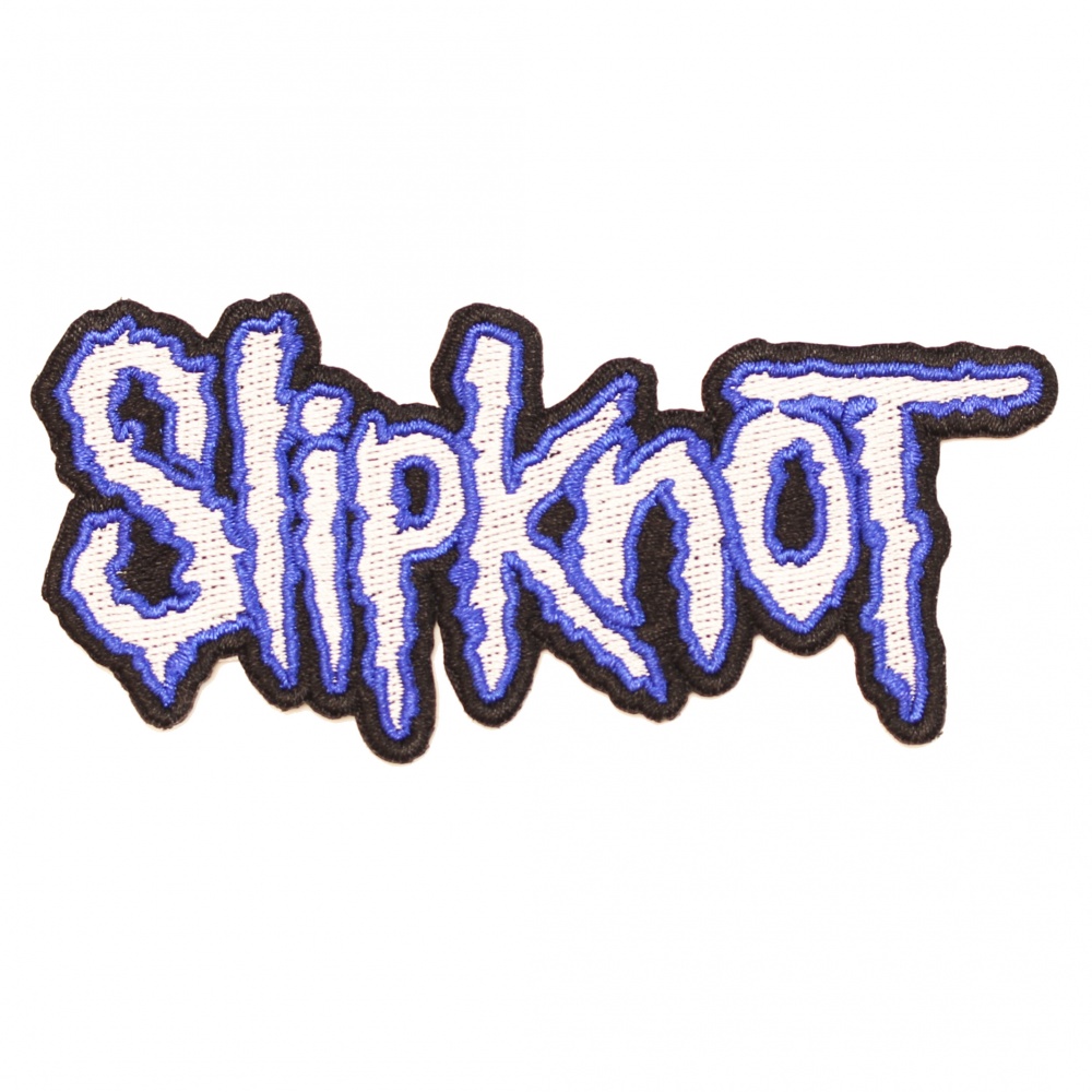 Slipknot Logo Cut Out (Blue) Patch