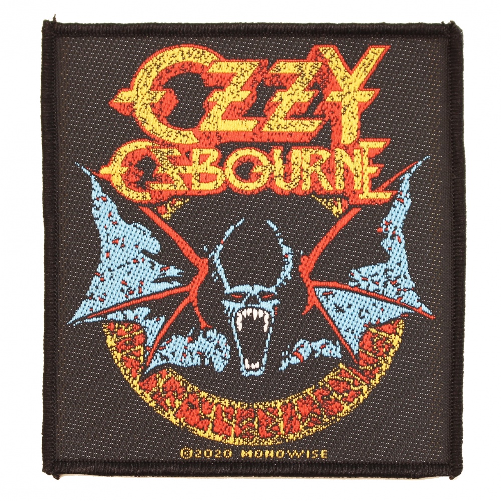 Ozzy Osbourne Bat Logo Patch