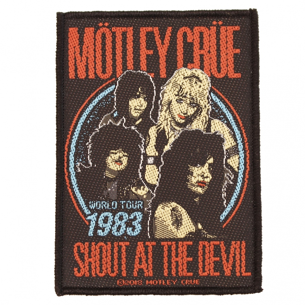 Motley Crue Shout at The Devil World Tour 1983 Patch