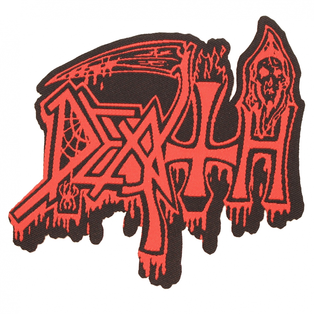 Death Logo Cut Out Patch