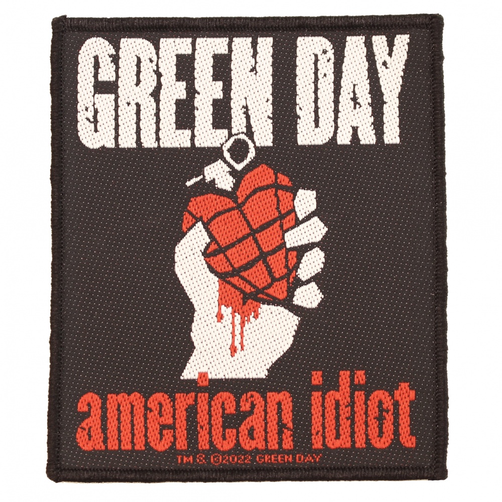 Green Day American Idiot Patch