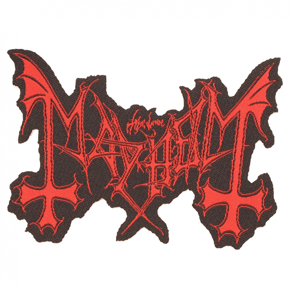 Mayhem Logo Cut Out Patch