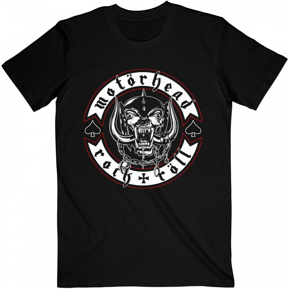 Motorhead Rock + Roll Biker Unisex T-Shirt