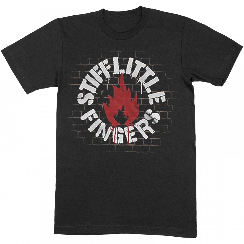 Stiff Little Fingers Brick Wall Unisex T-Shirt