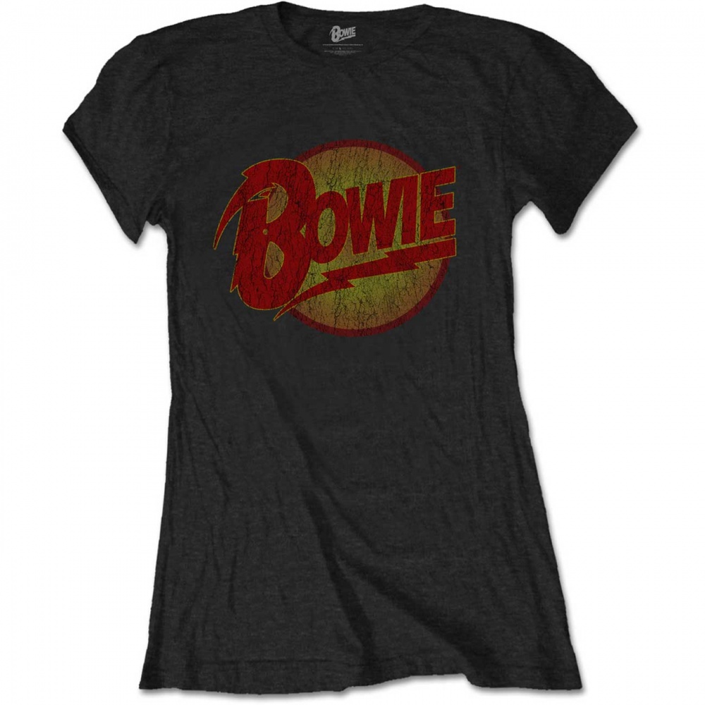 David Bowie Diamond Dogs Logo Ladies T-Shirt