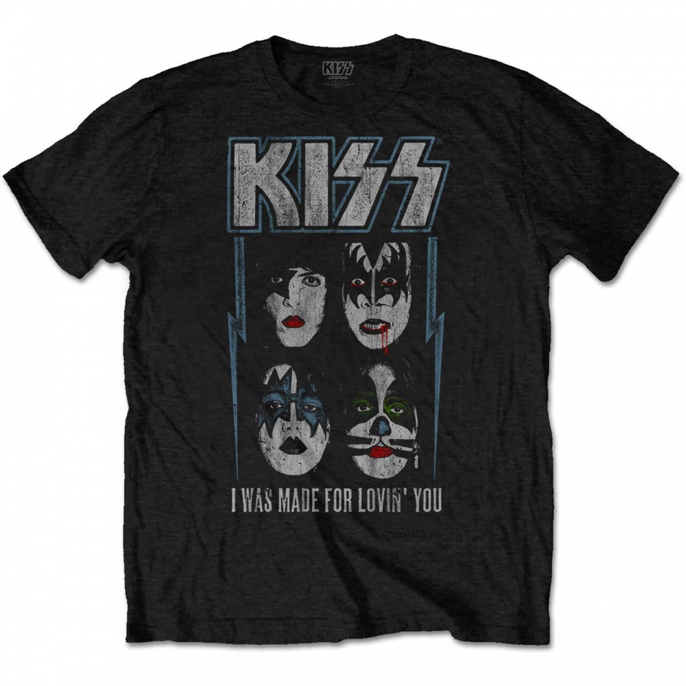 KISS I Was Made For Lovin' You Kids T-Shirt