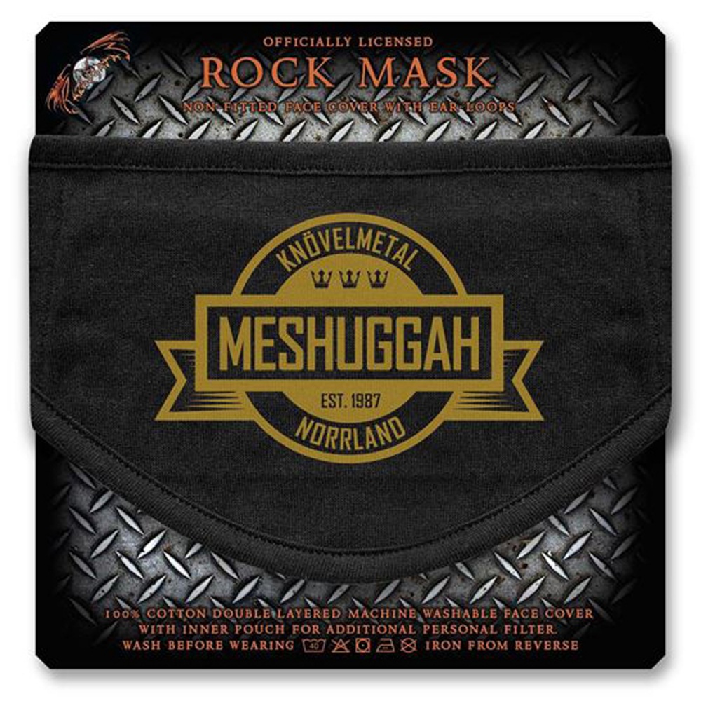 Meshuggah Logo Face Mask