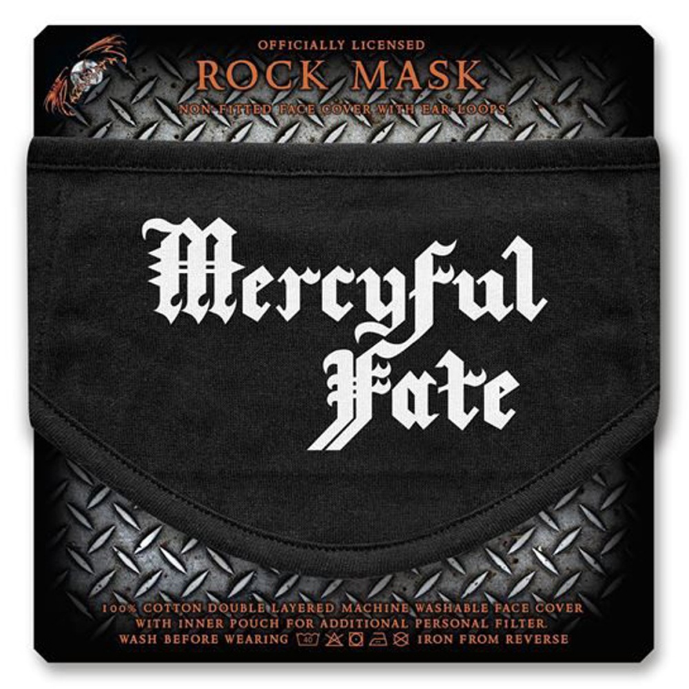 Mercyful Fate Logo Face Mask