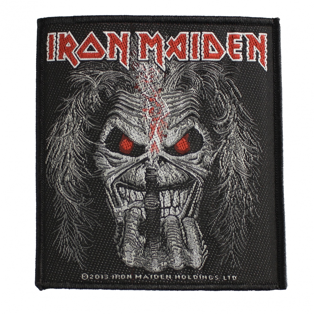 Iron Maiden Eddie Candle Finger Patch