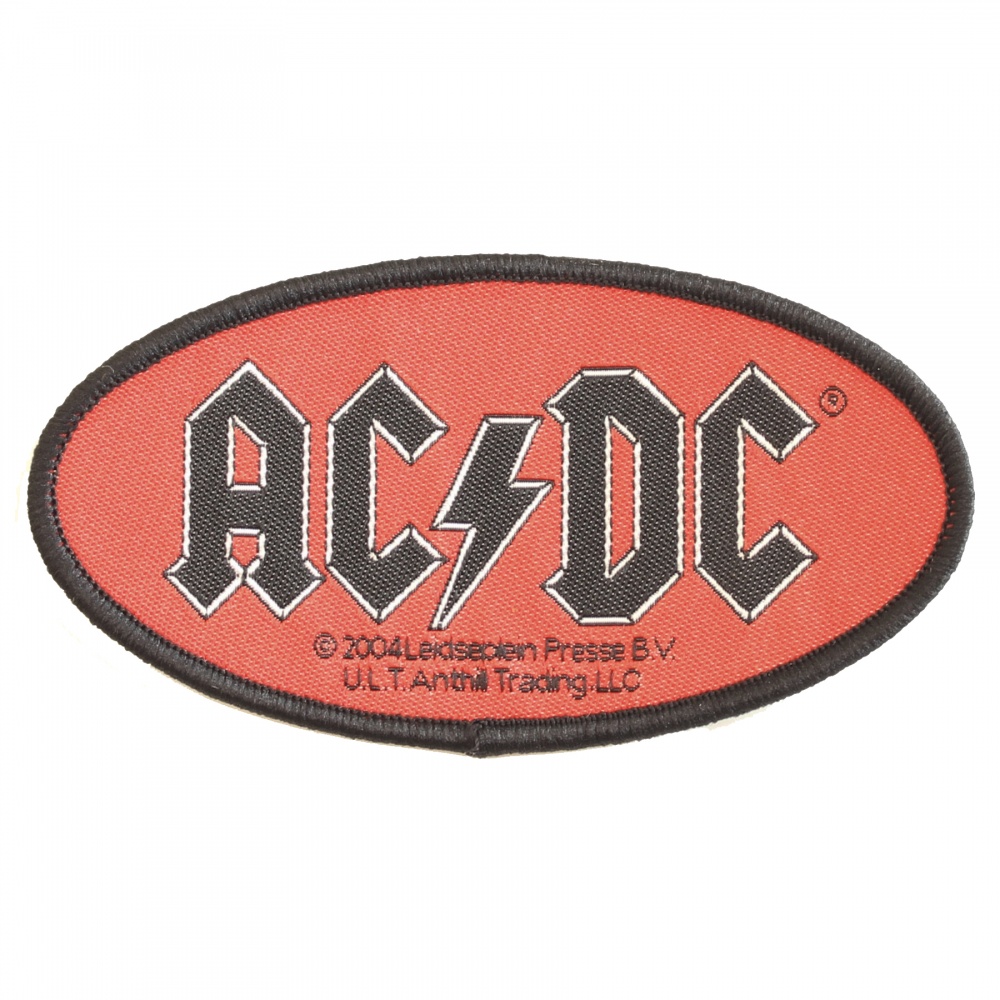 AC/DC Logo Oval Patch