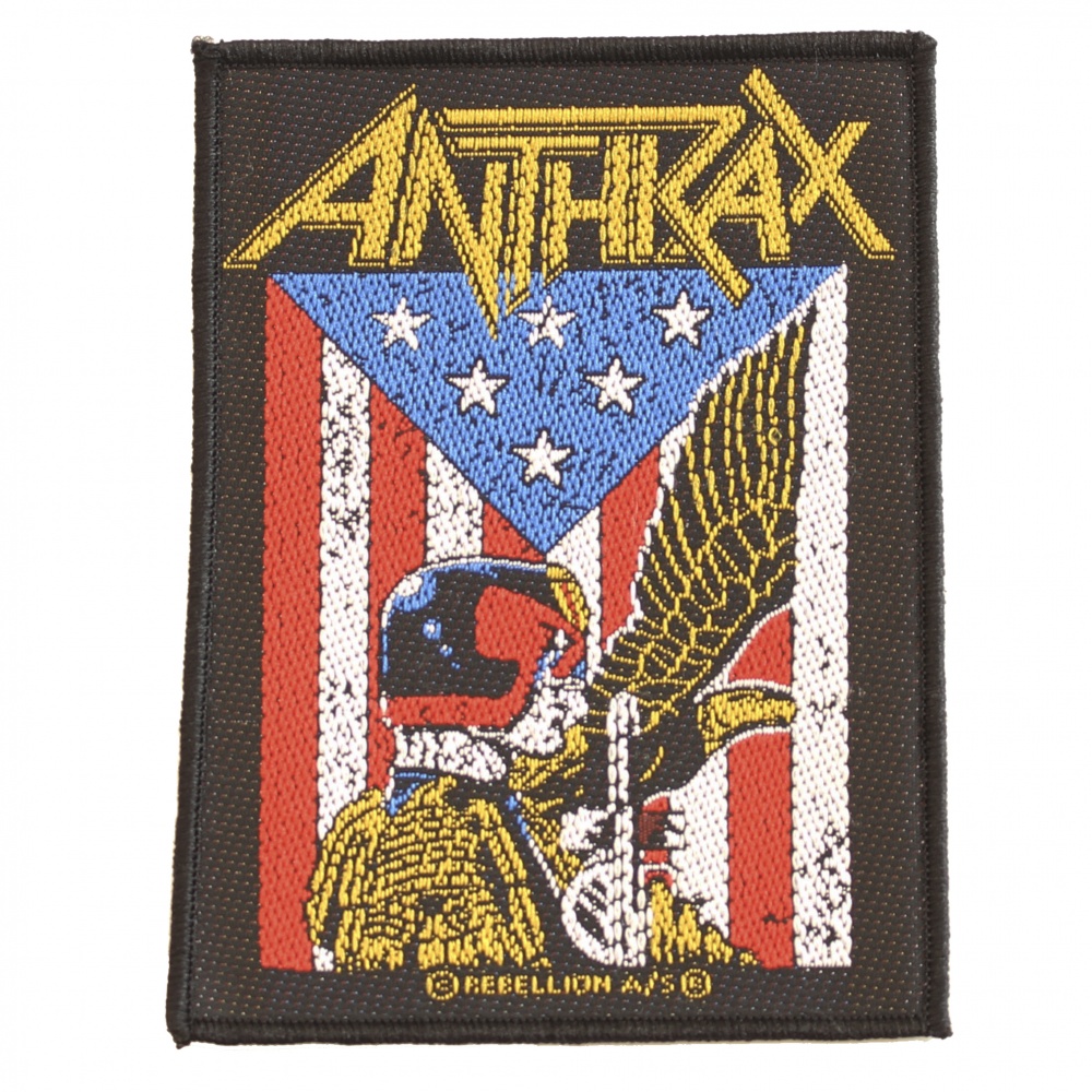 Anthrax Judge Dredd Patch