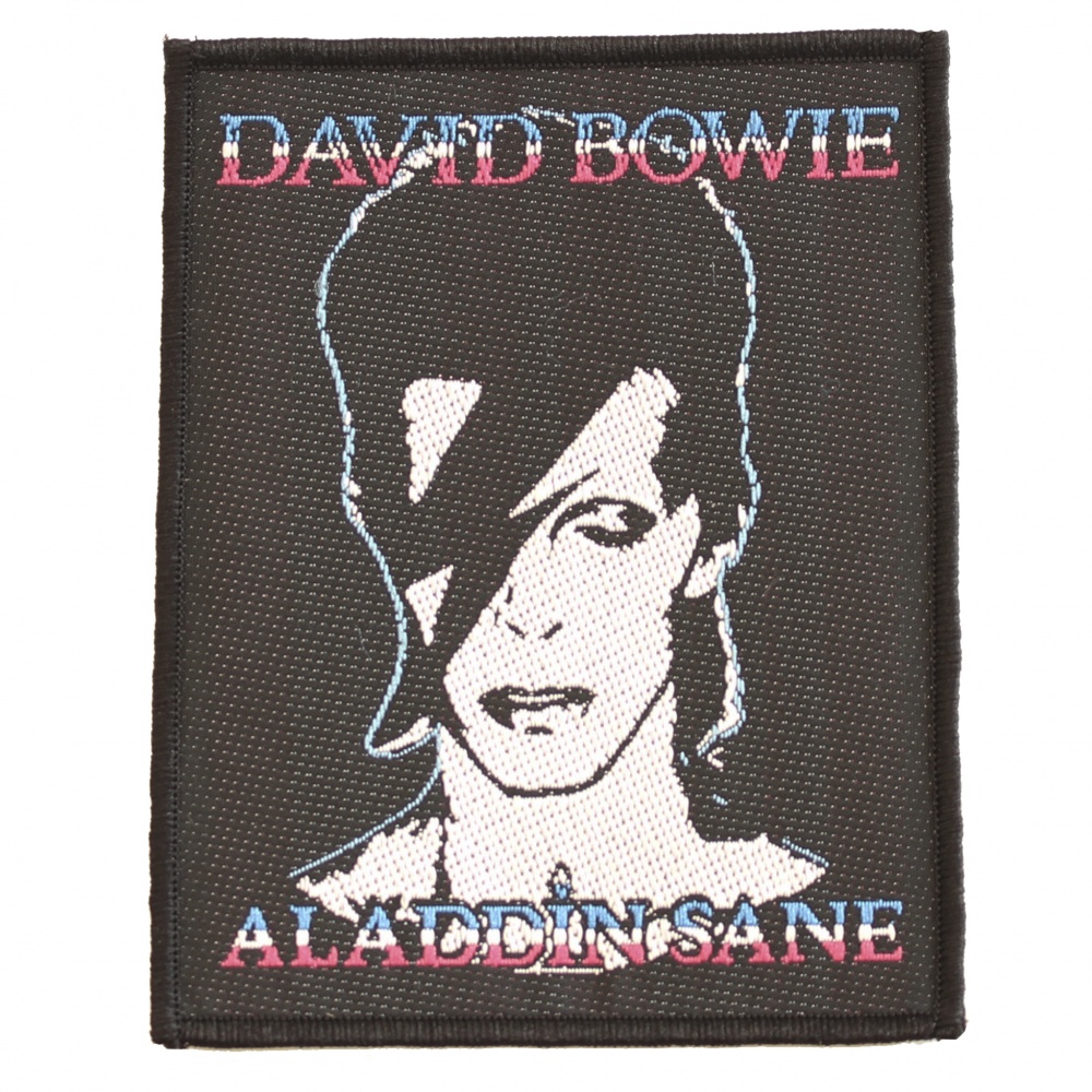 David Bowie Aladdin Sane Patch