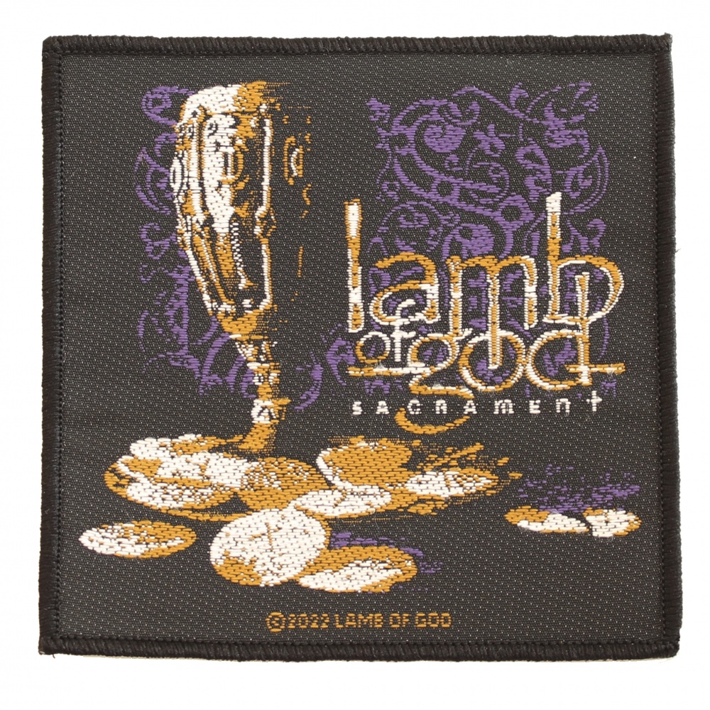 Lamb of God Sacrament Patch