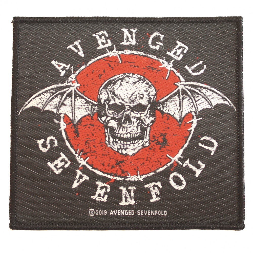 Avenged Sevenfold Distressed Skull Patch