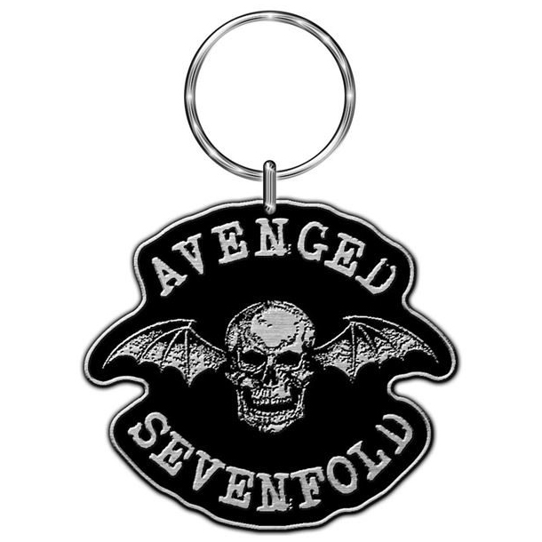 Avenged Sevenfold Logo Metal Keyring