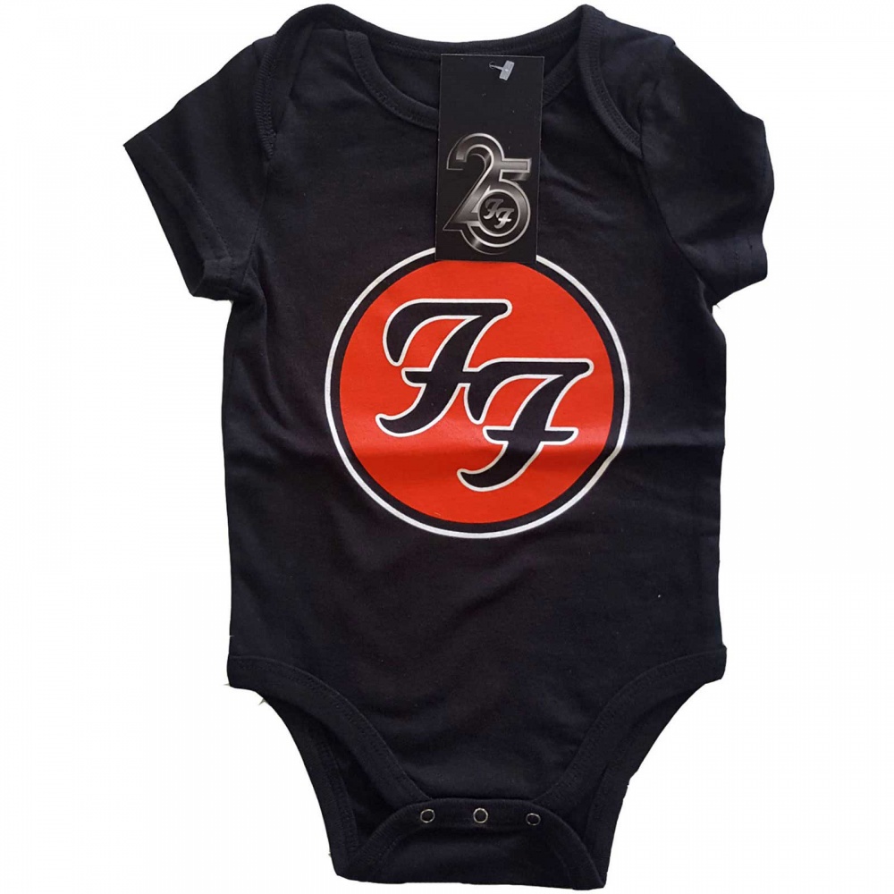 Foo Fighters Logo Baby Grow