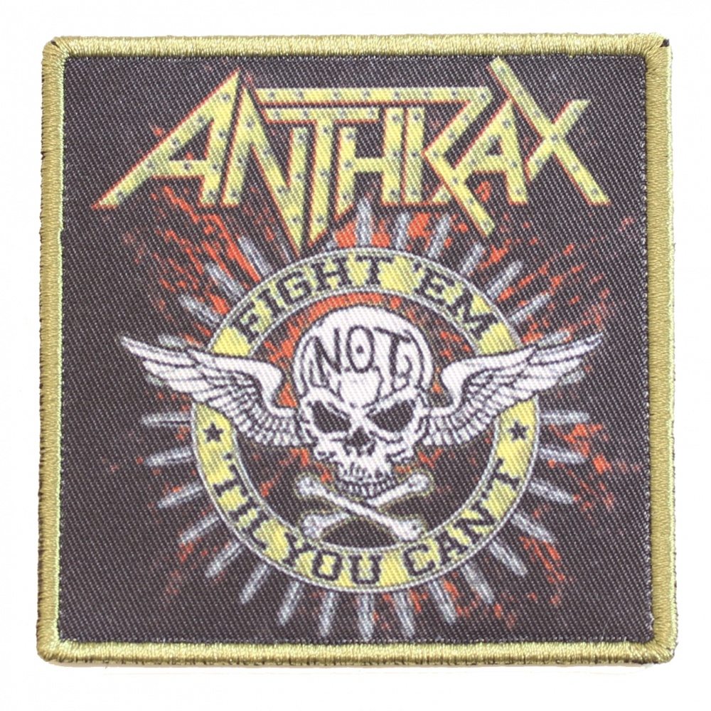 Anthrax Fight 'Em Patch