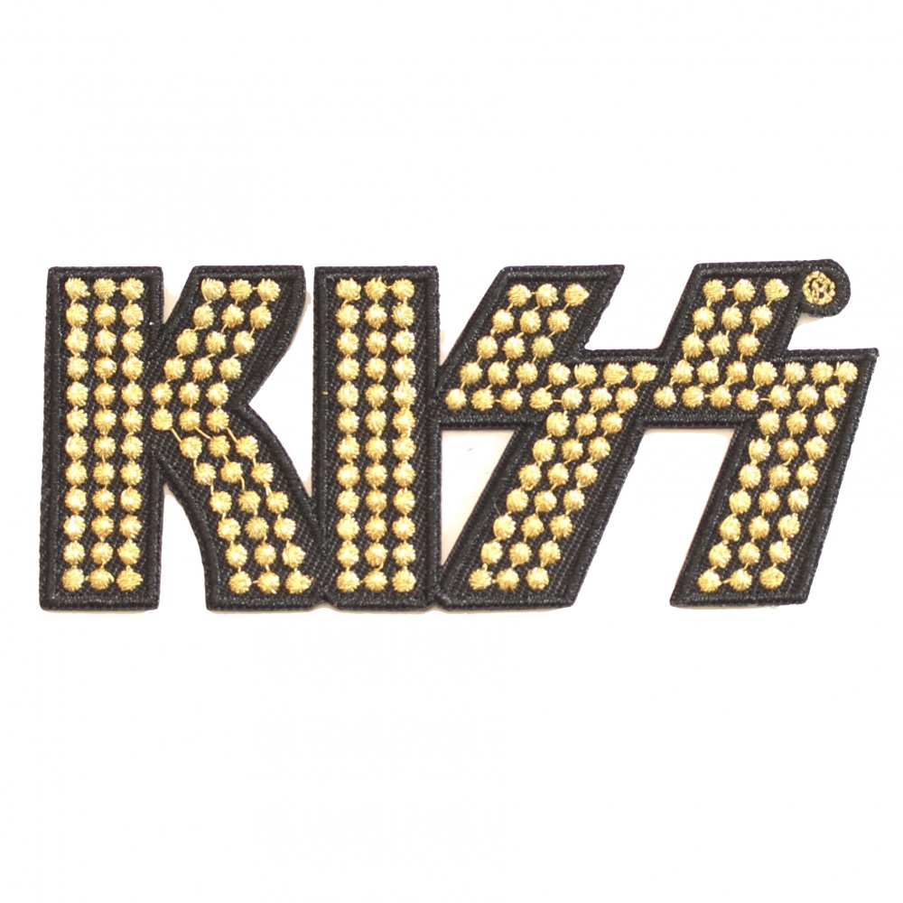 KISS Stage Lights Logo Patch