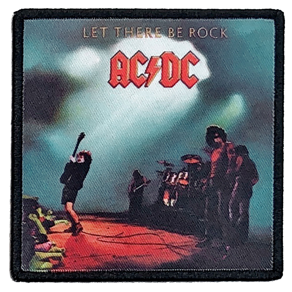 AC/DC Let There Be Rock Album Cover Patch