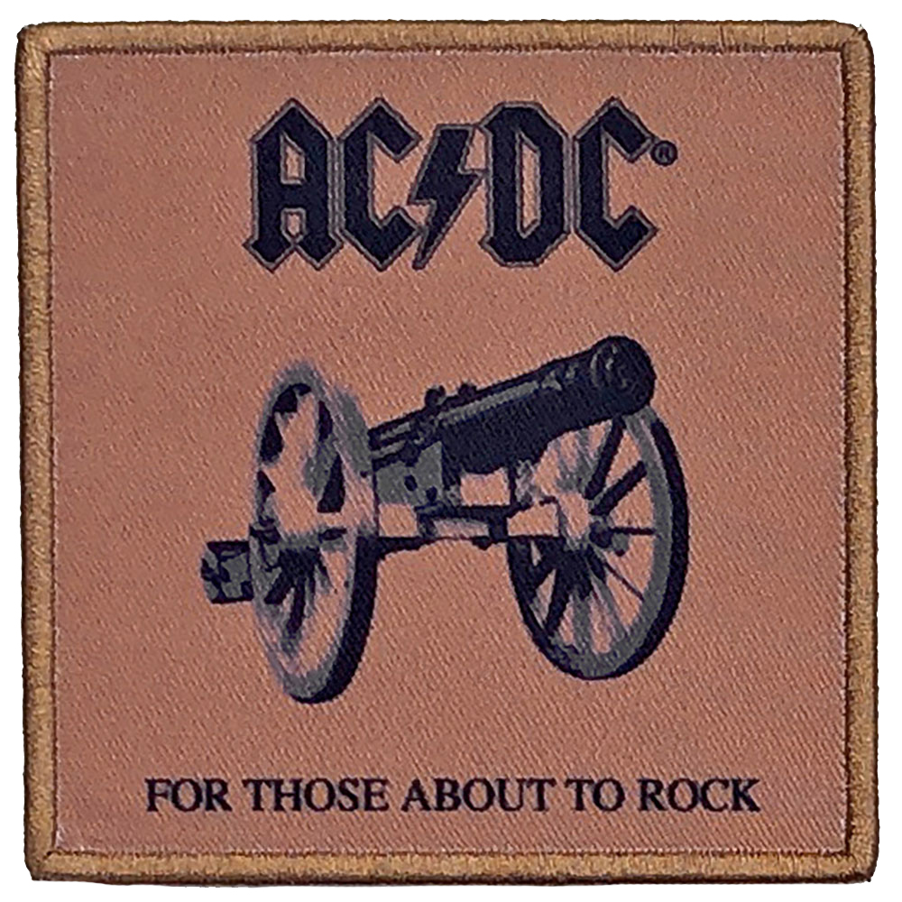 AC/DC For Those About To Rock Album Cover Patch