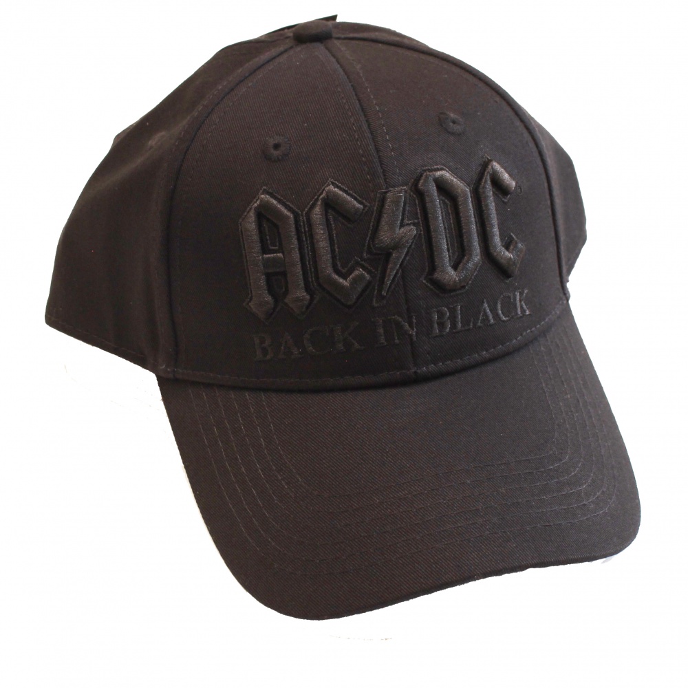 AC/DC Back In Black Baseball Cap
