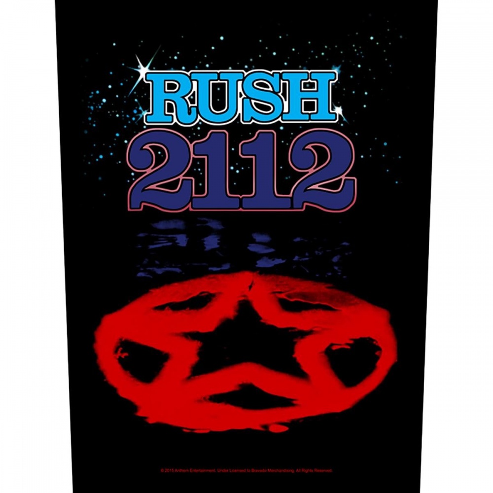 Rush 2112 Back Patch