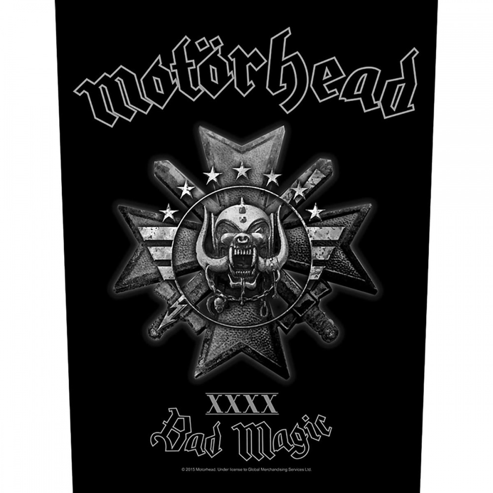 Motorhead Bad Magic Back Patch