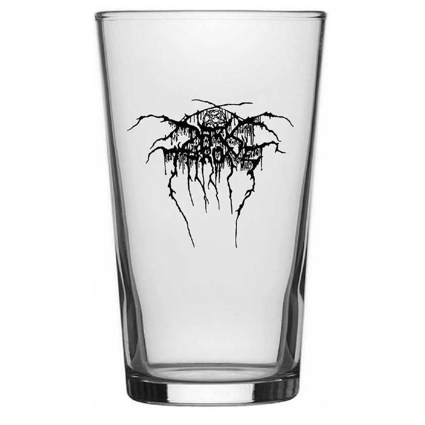 Darkthrone Logo Beer Glass