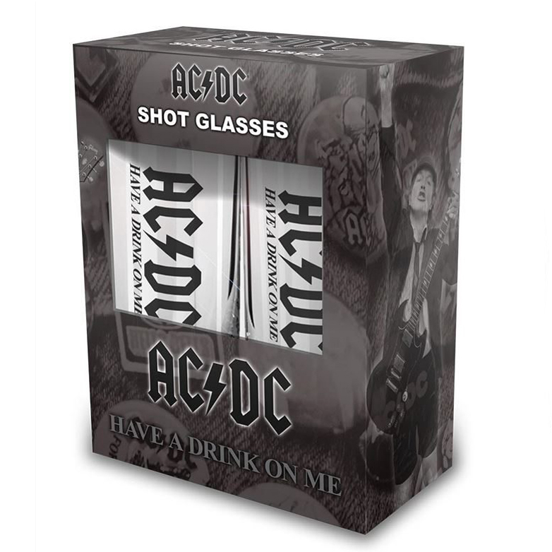 AC/DC Have A Drink On Me Shot Glasses