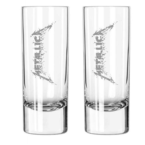 Metallica Sad But True Shot Glasses