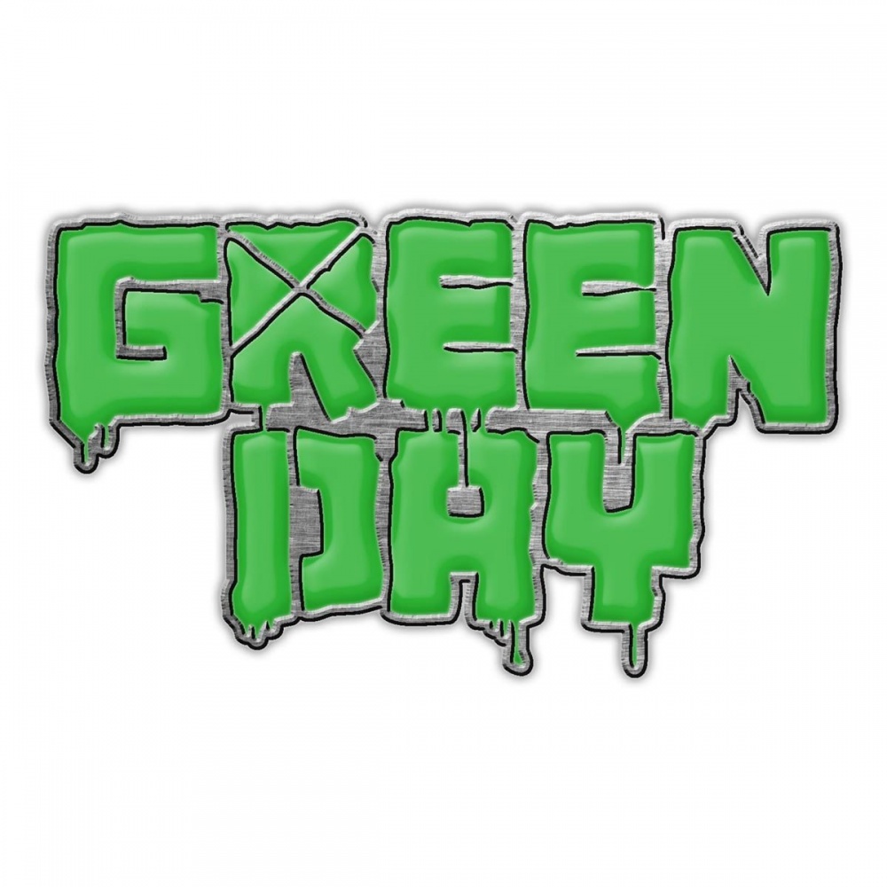 Green Day Logo Pin Badge