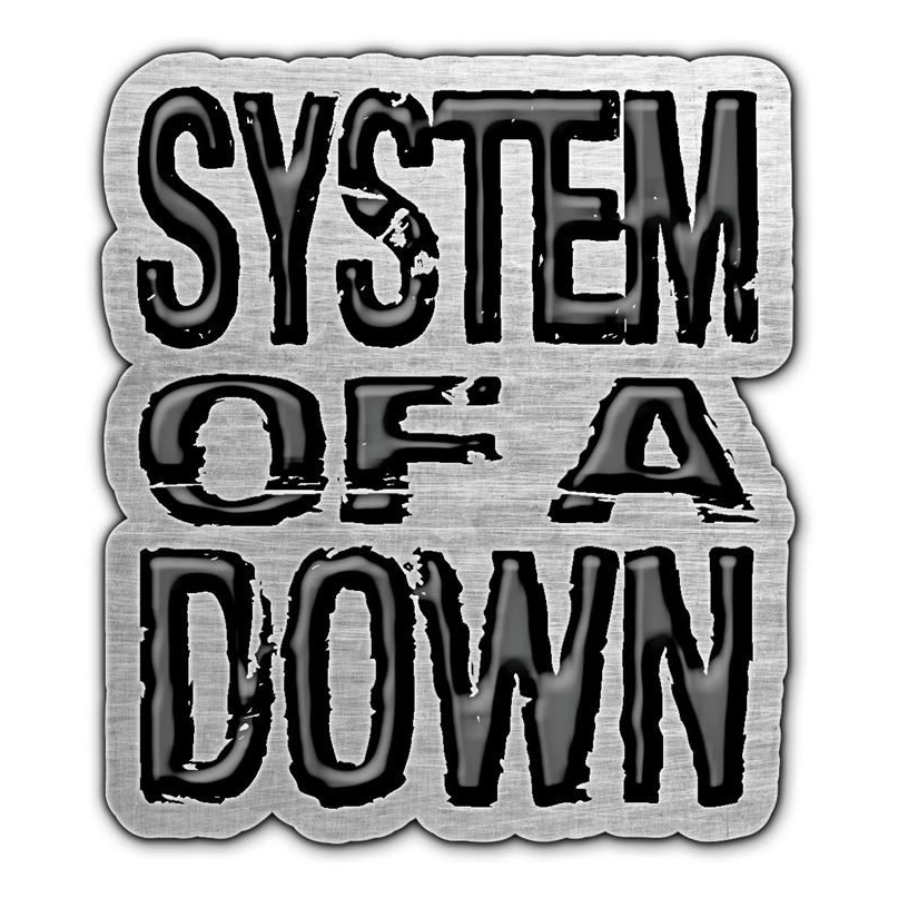 System Of A Down Logo Pin Badge