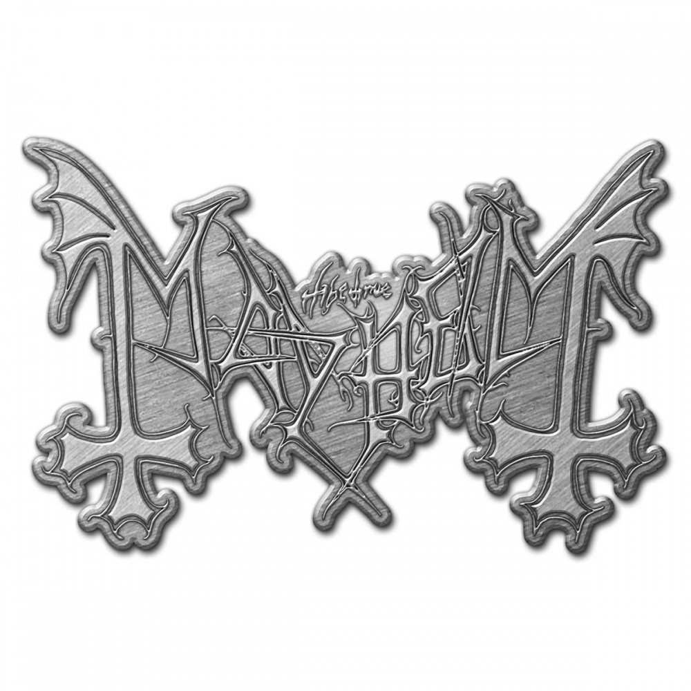 Mayhem Logo Pin Badge