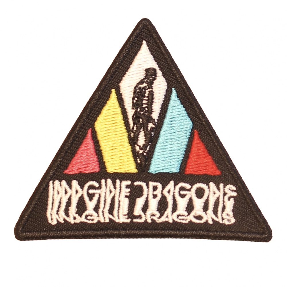 Imagine Dragons Blurred Triangle Logo Patch