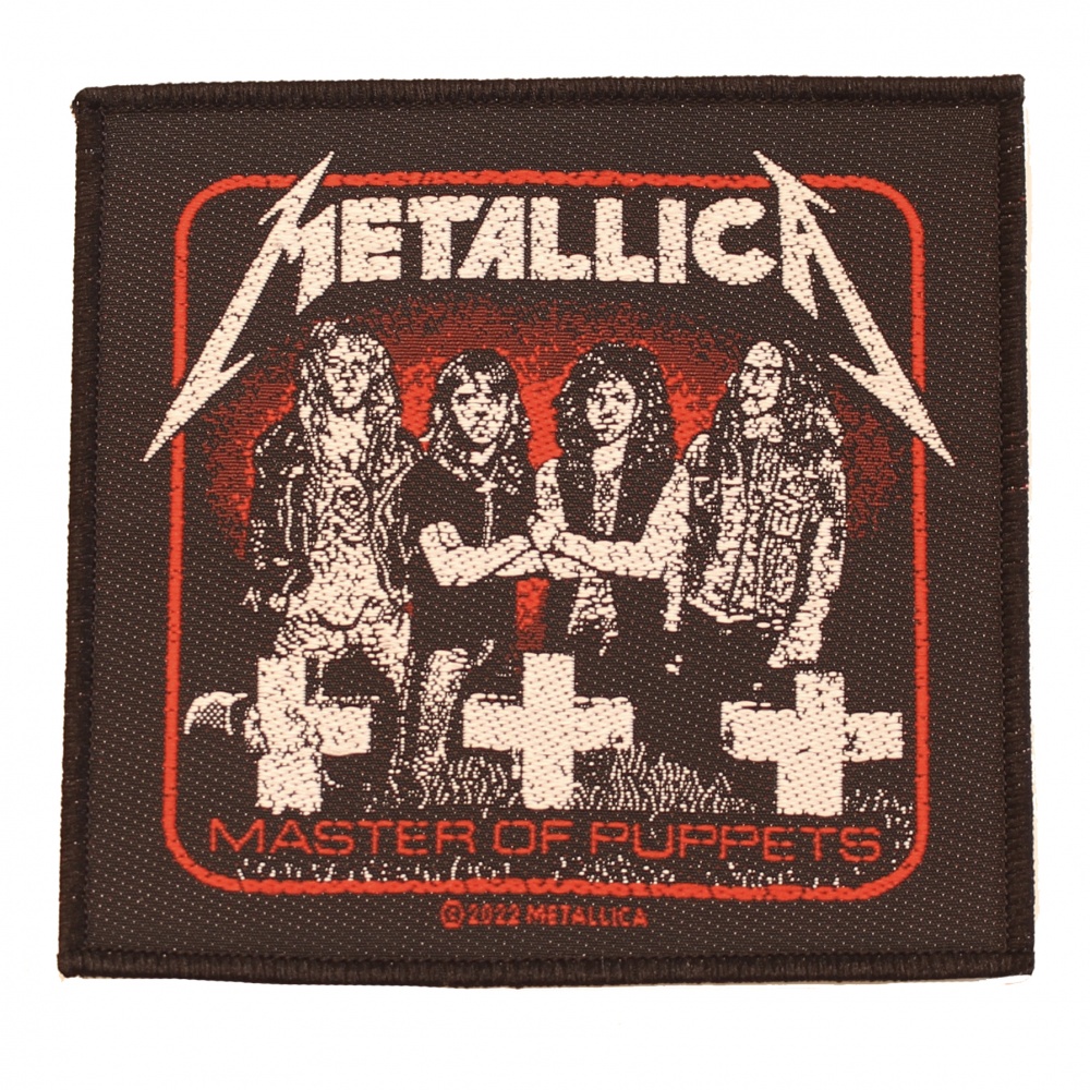 Metallica Master of Puppets Band Patch