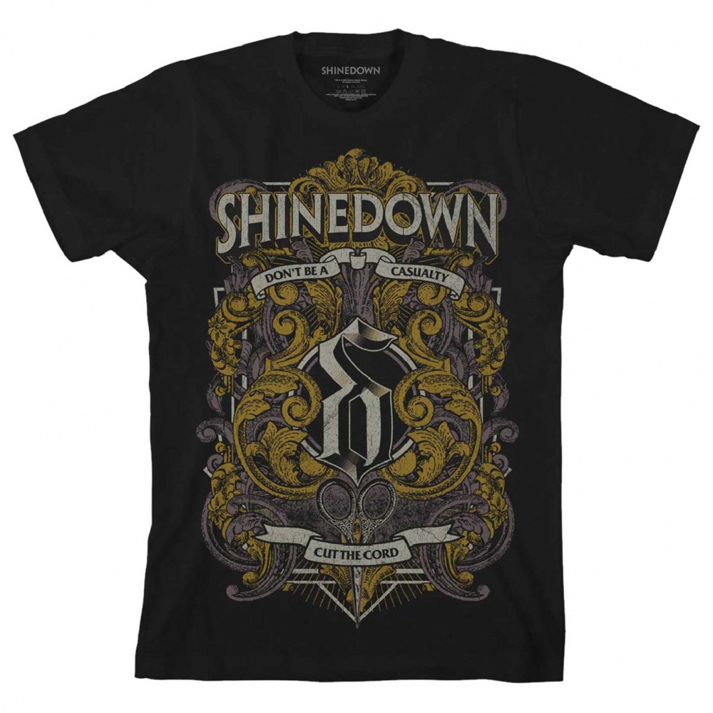 Shinedown Ornamental Scissors Unisex T-Shirt