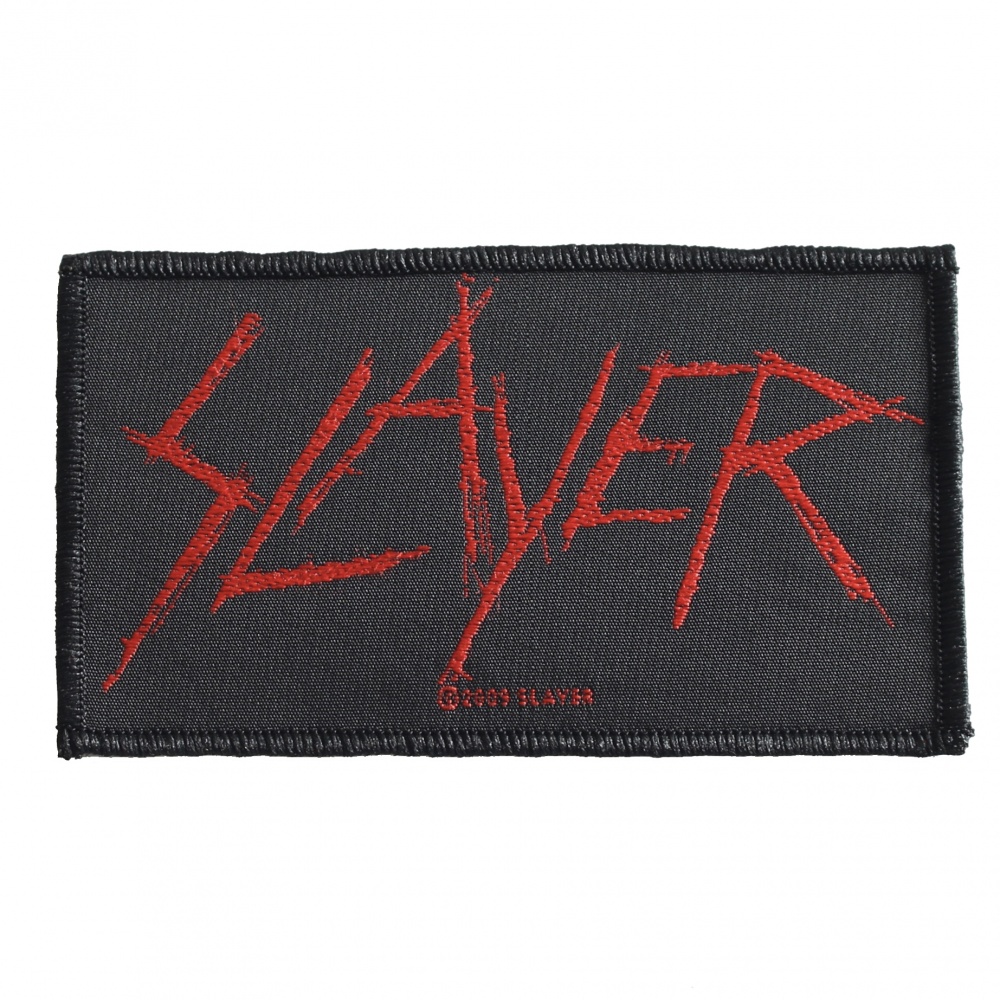 Slayer Scratched Logo Patch