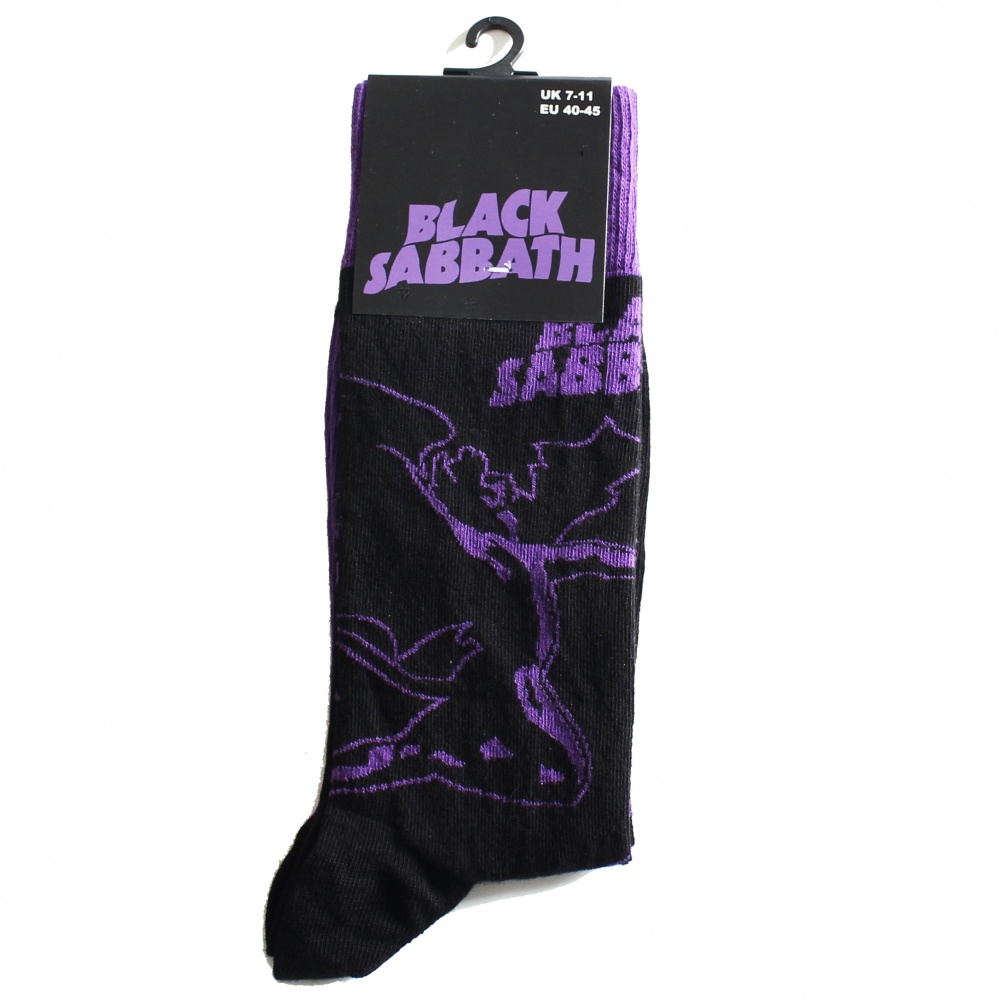 Black Sabbath Logo & Demon Socks (7-11)