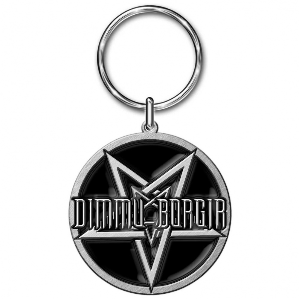 Dimmu Borgir Logo Metal Keyring