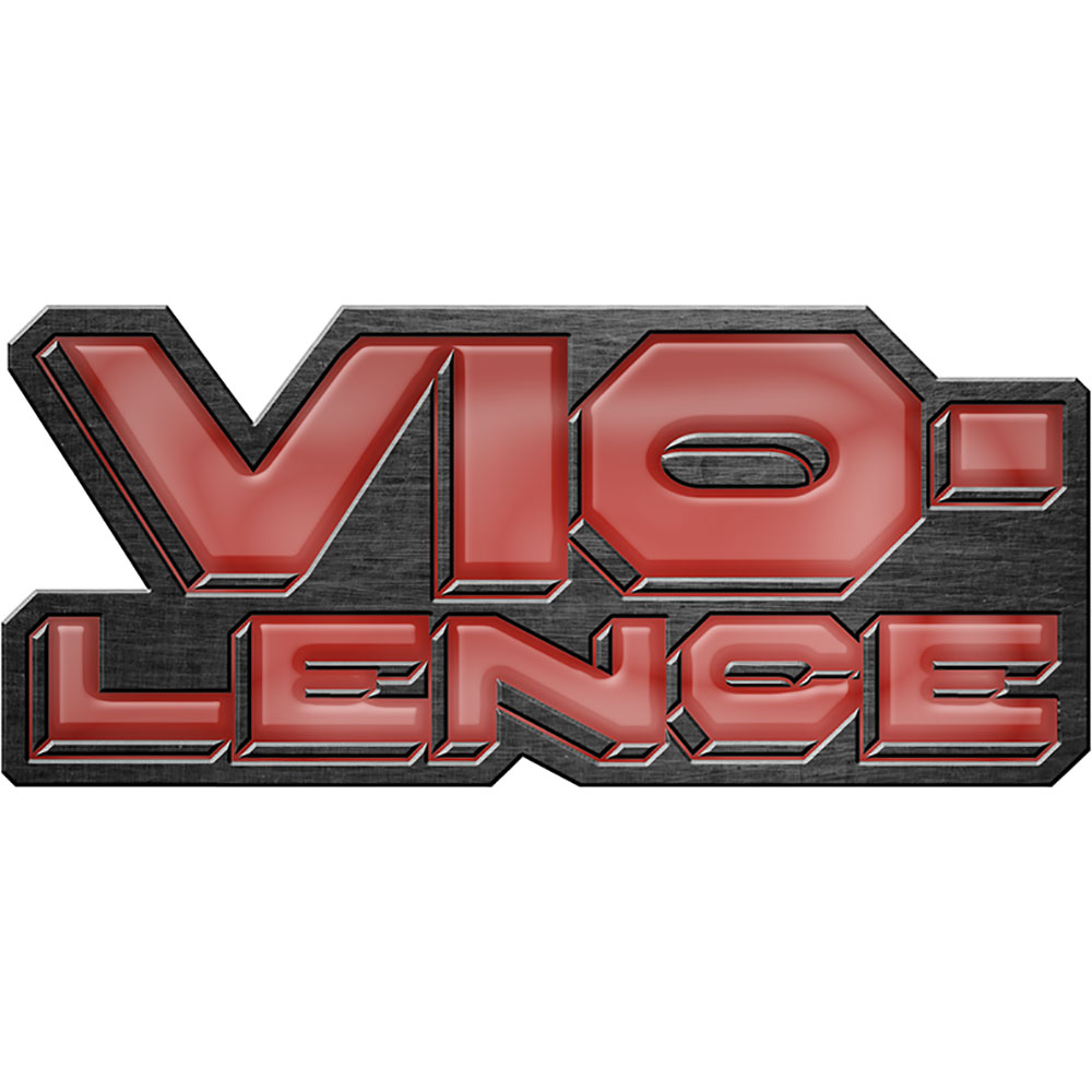 Vio-Lence Logo Pin Badge
