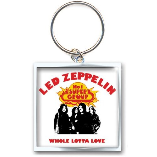 Led Zeppelin Whole Lotta Love Metal Keyring
