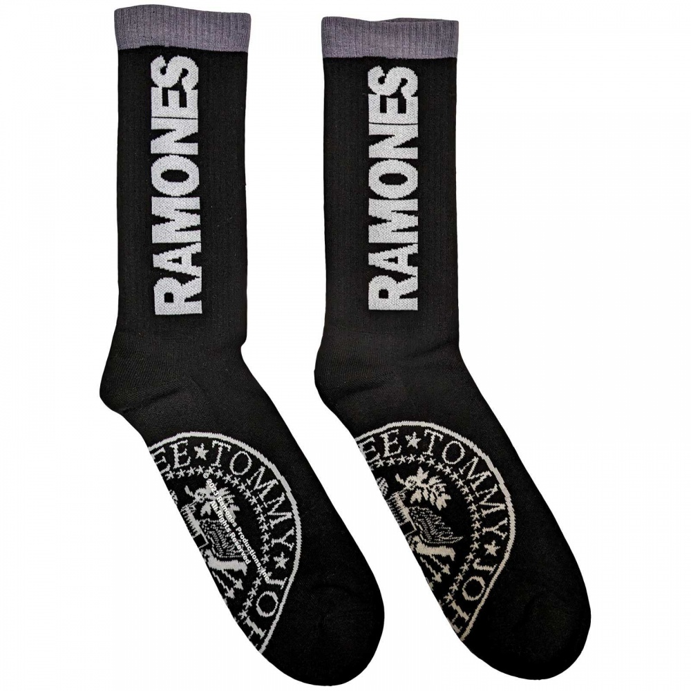 Ramones Presidential Seal Logo Socks (7-11)