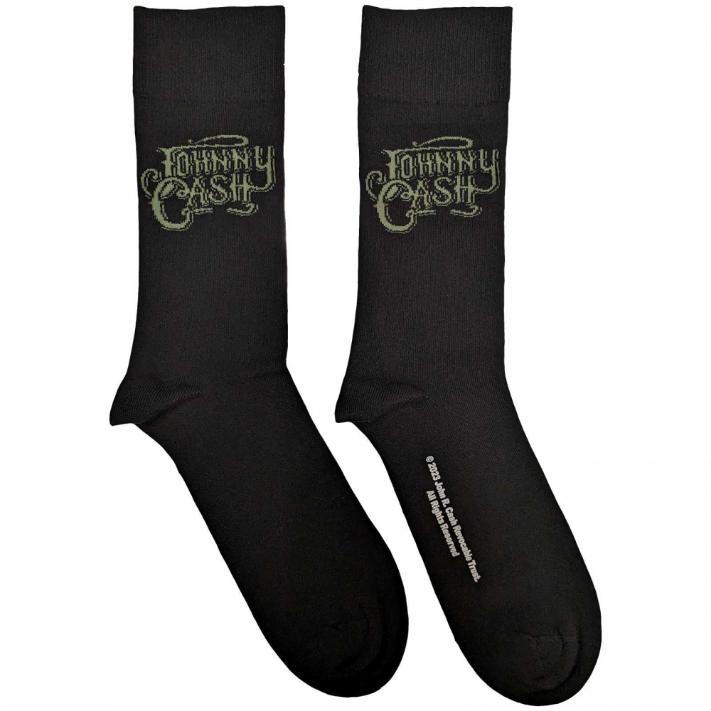 Johnny Cash Logo Socks (7-11)