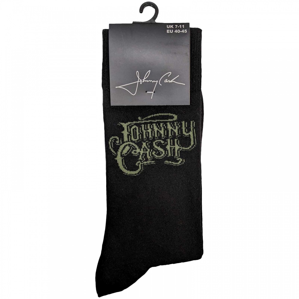 Johnny Cash Logo Socks (7-11)