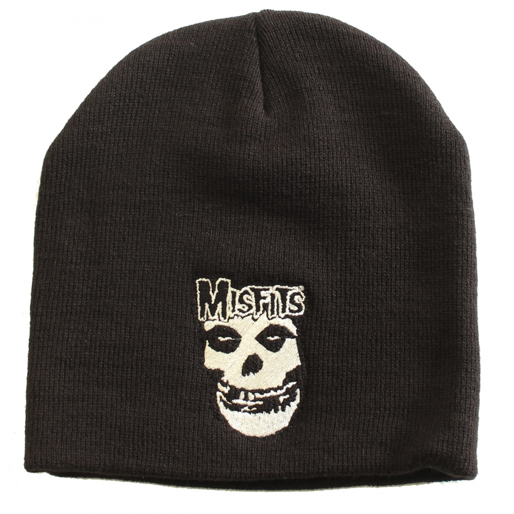 Misfits Logo & Fiend Skull Beanie Hat