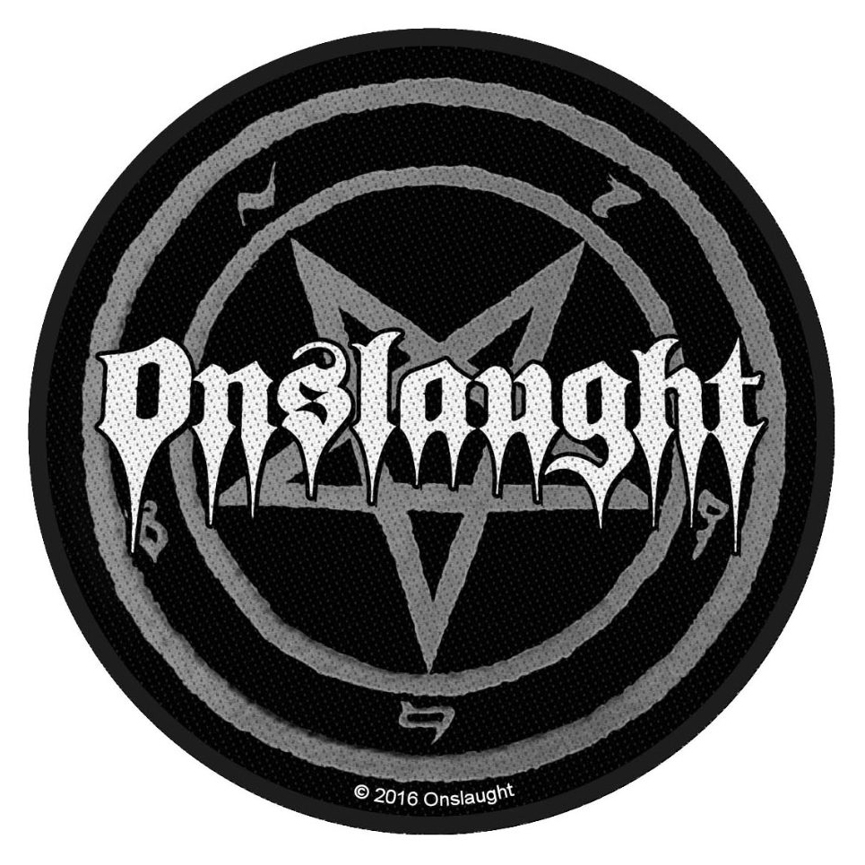 Onslaught Pentagram Logo Patch