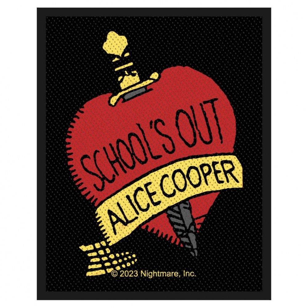 Alice Cooper School's Out Patch