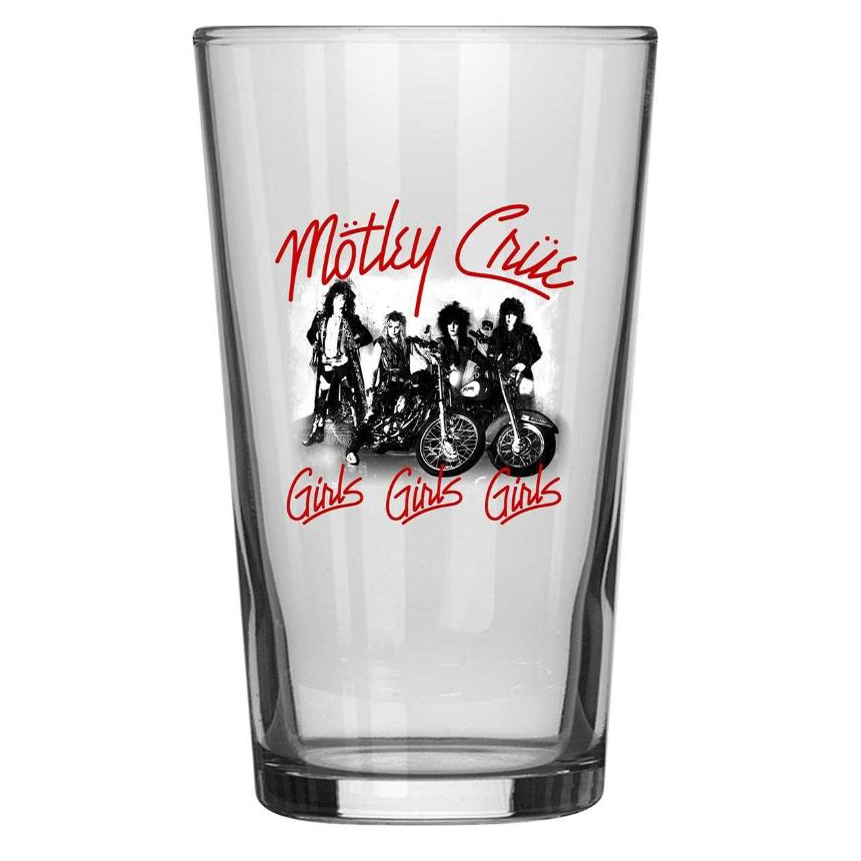 Motley Crue Girls Girls Girls Beer Glass