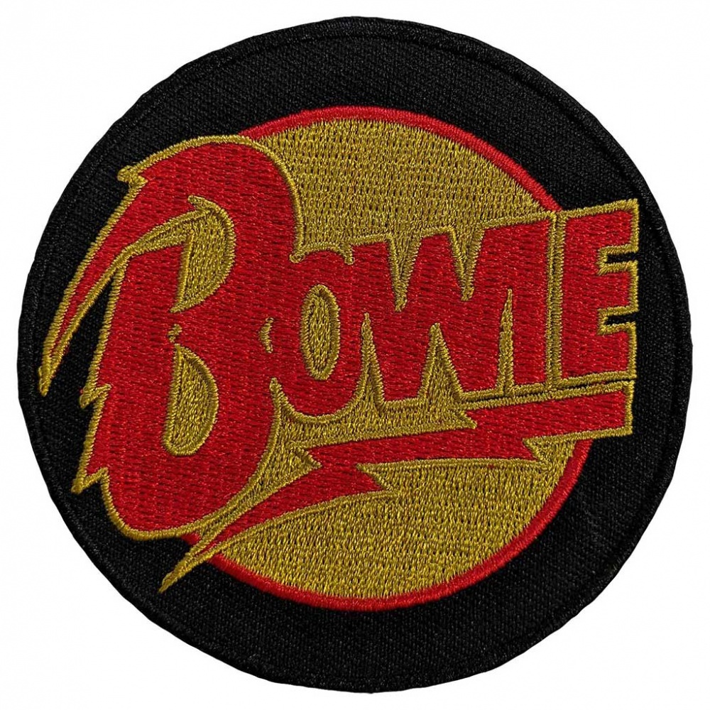 David Bowie Diamond Dogs Logo Circle Patch